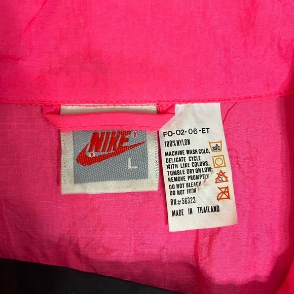 Nike Retro Y2K Windbreaker Jacket Pullover Track 1/2 Zip Front Pouch Large - Picture 4 of 15